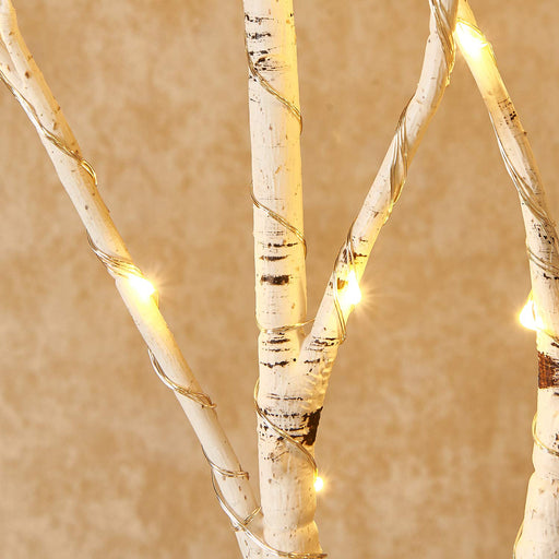 LITBLOOM Lighted Brown Willow Branches 30IN 100 LED with Timer Battery  Operated, Tree Branch with Warm White Lights for Holiday Christmas  Decoration