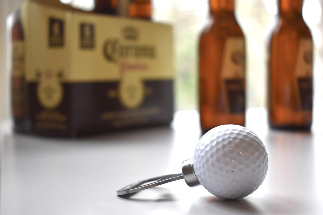 Golf Ball Bottle Opener, Golfer Beer  Novelty Item for The Golf Lover and Beer Enthusiast