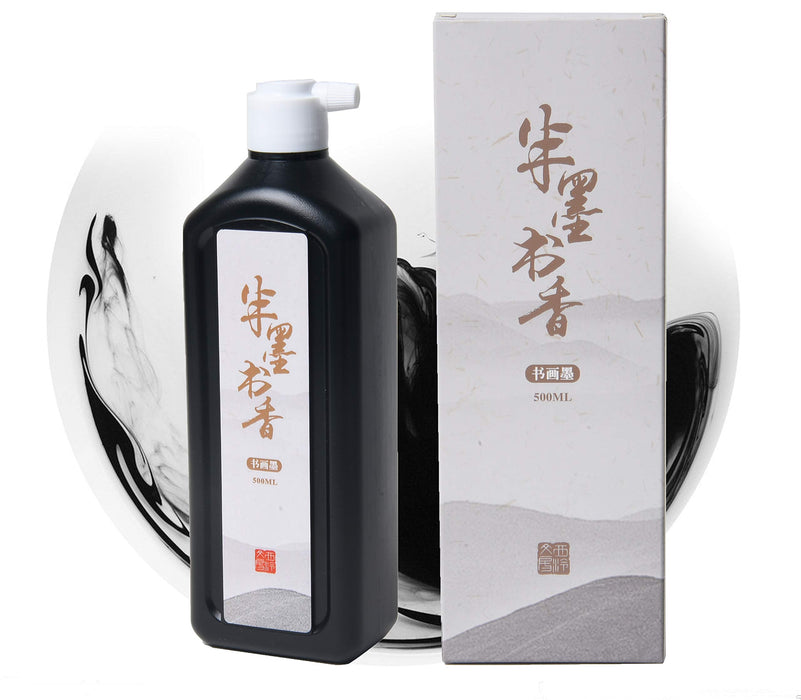 Chinese Calligraphy Bottle Liquid Ink Sumi Calligraphy Liquid Ink 180ml  Bottle Black Ink 