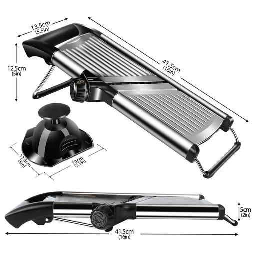  Adjustable Mandoline Slicer by Chef's INSPIRATIONS