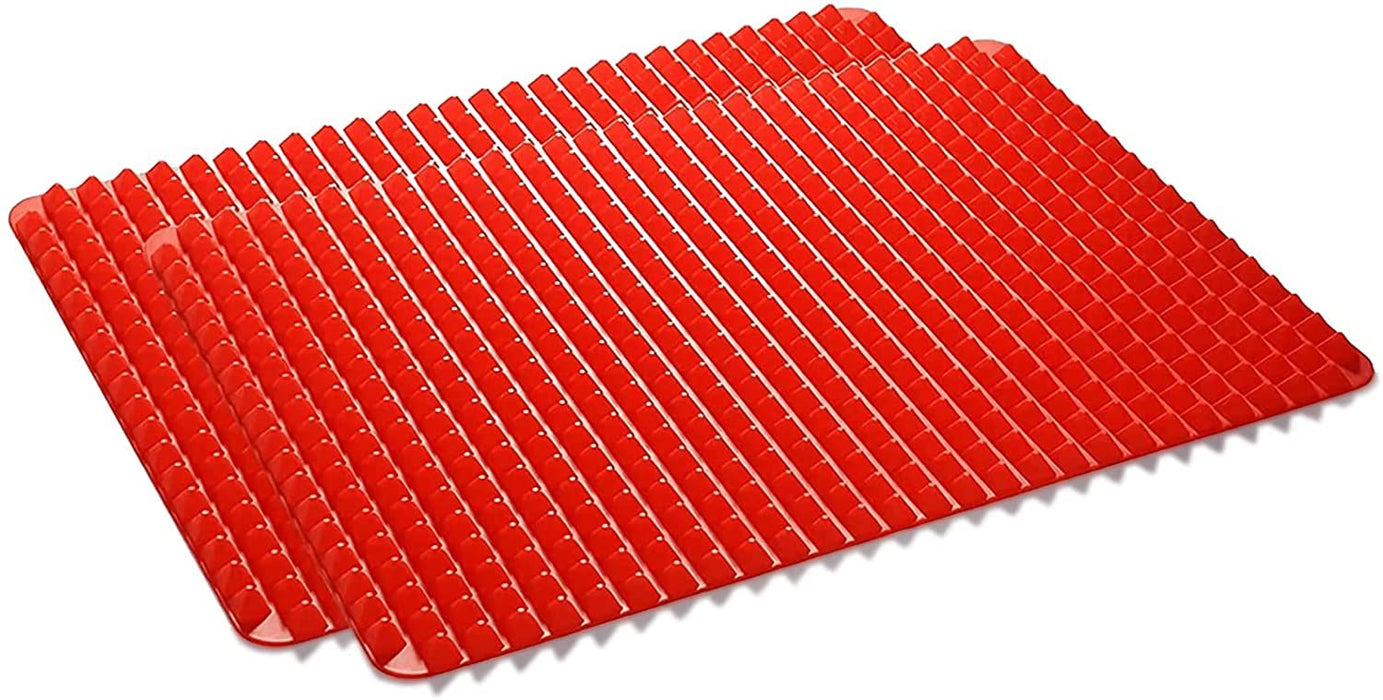 Wolecok Silicone Pyramid Pan,16 x 11 inches Large Red Pyramid Baking M —  CHIMIYA