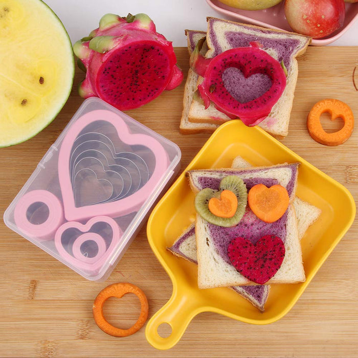 BakingWorld Heart Cookie Cutter Set,9 Piece Heart Shapes Stainless Ste —  CHIMIYA