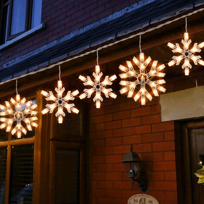 snowflake lights for outside
