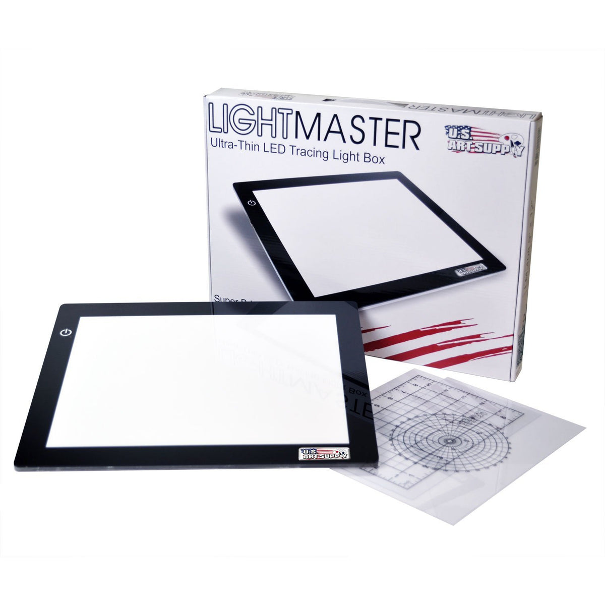 ArtBeek B4 Size LED Light Box 5 Millimeters Ultrathin Light Pad USB Art Tracing Board for Sketch Copy and Handwork 15.8X11 inch