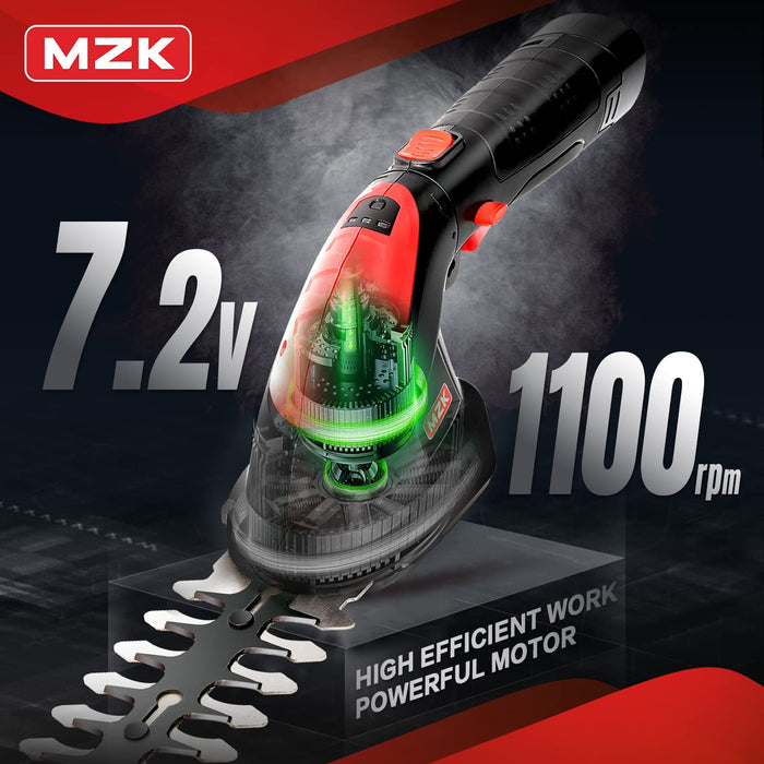 MZK Cordless 20V Battery Powered for Lawn Care Electric Lightweight Mini (Battery & Charger Included) | Leaf Blower