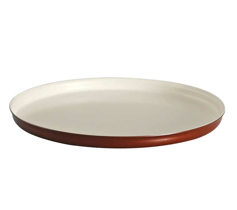 Tramontina Style 01 Pizza Pan Ceramica 12.5-Inch Metallic Copper, 8011 —  CHIMIYA