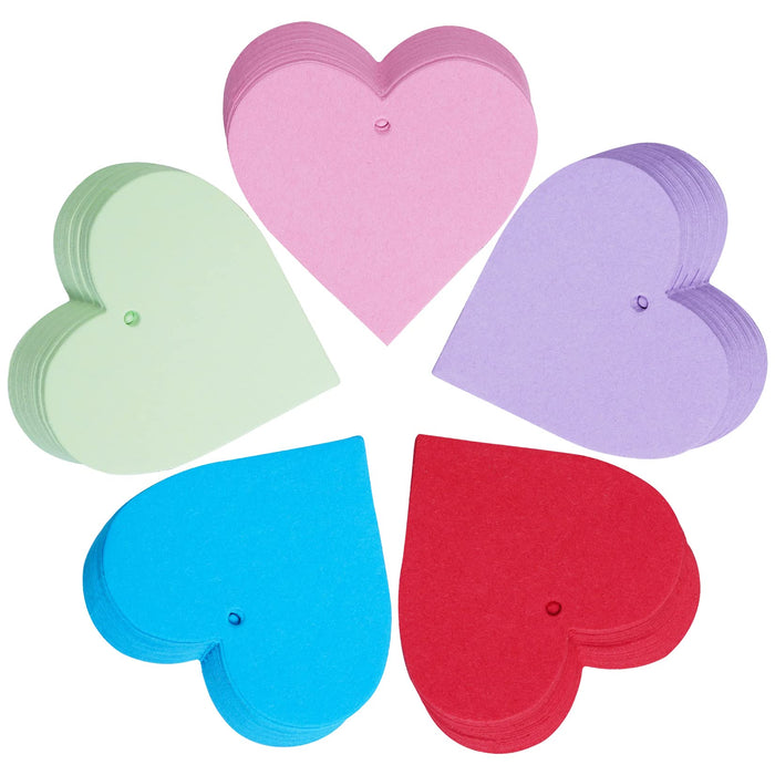 Lystaii 250pcs Heart Shape Paper Valentine Heart Confetti Blank Paper —  CHIMIYA
