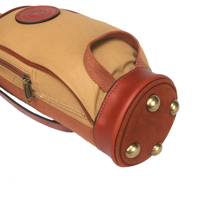 Source Canvas and Leather Golf Bag Club Bag Golf Range Pencil Bag with Ball  Pocket on m.
