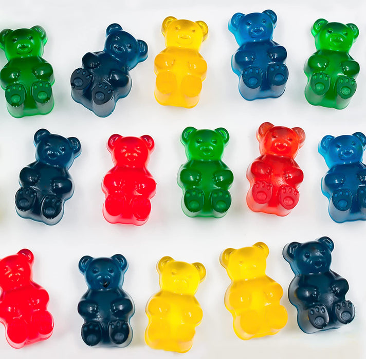  Gummy Molds Bear Candy Silicone - Mini Size Chocolate Gummy  Molds with 2 Droppers Nonstick Food Grade Silicone Pack of 4 : Home &  Kitchen