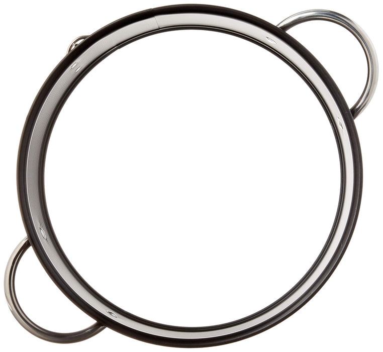 Zenker Handle-It Glass Bottom and Non-Stick Springform Pan, 9-Inch, Gray