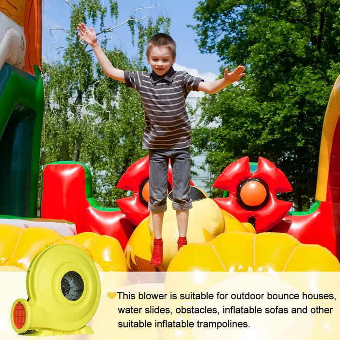 WGIA 1100W(1.5PH) Blower for Inflatable Bounce House, Commercial Electric Pump Fan for Inflatable Water Slides & Screen Movie, Quick Blow Up（UL Certification）