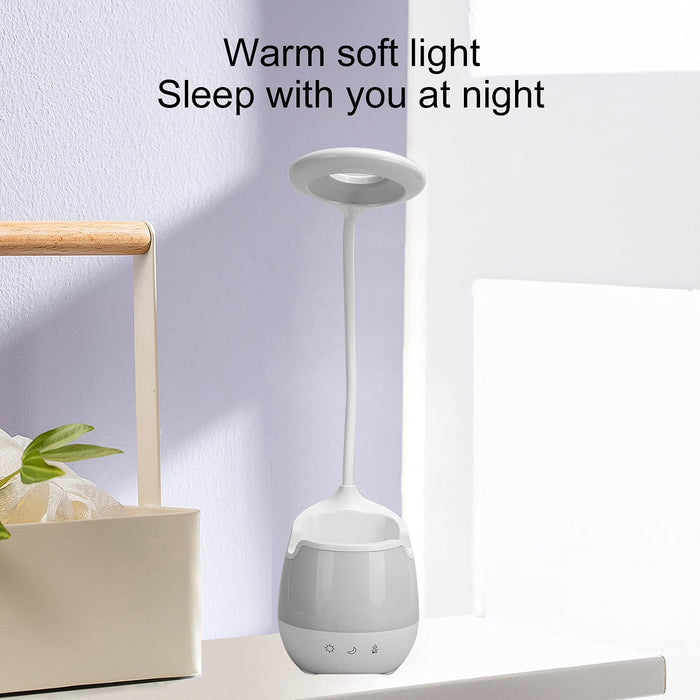 01 Table Lamp, Table Lamp Speaker Multi‑Purpose Night Light for Bedroom for Study Room
