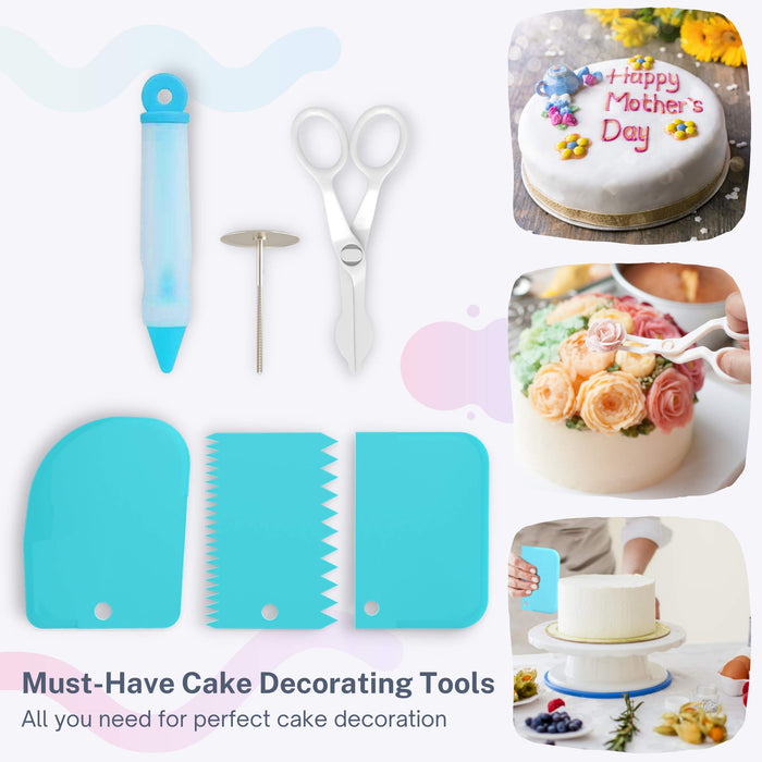 Cake Decorating Kit Cupcake Decorating Kit - 68 PCS Cookie Decorating —  CHIMIYA