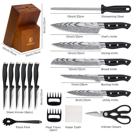 Cloth Kitchen Knife Sets