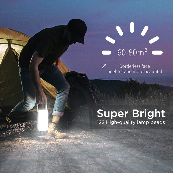 Portable Camp Light: Bright Illumination for the Outdoors