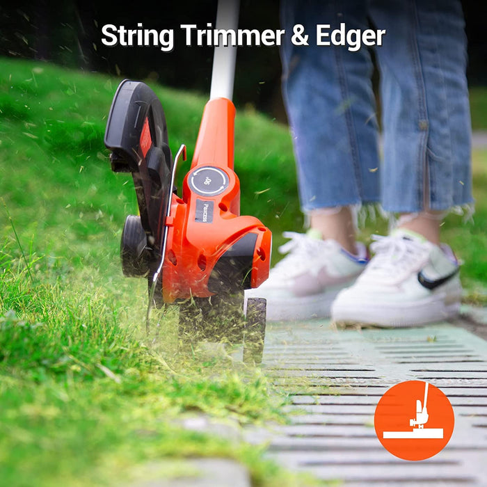 Black + Decker String Trimmer/Edger, Cordless, 10 Inch