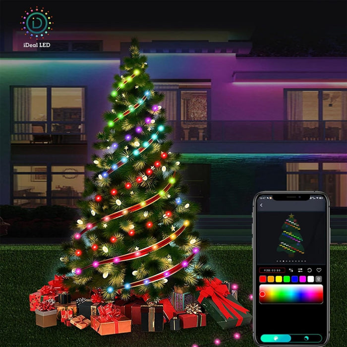 led christmas lights with remote control