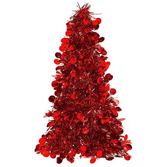 Amscan 240598 Small Tree Centerpiece10, Red, 1 Pc, 10"