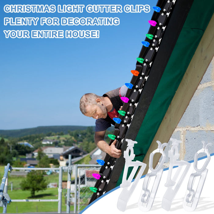 Command Christmas Light Clips Set - Holiday Decor with Outdoor Light C —  CHIMIYA
