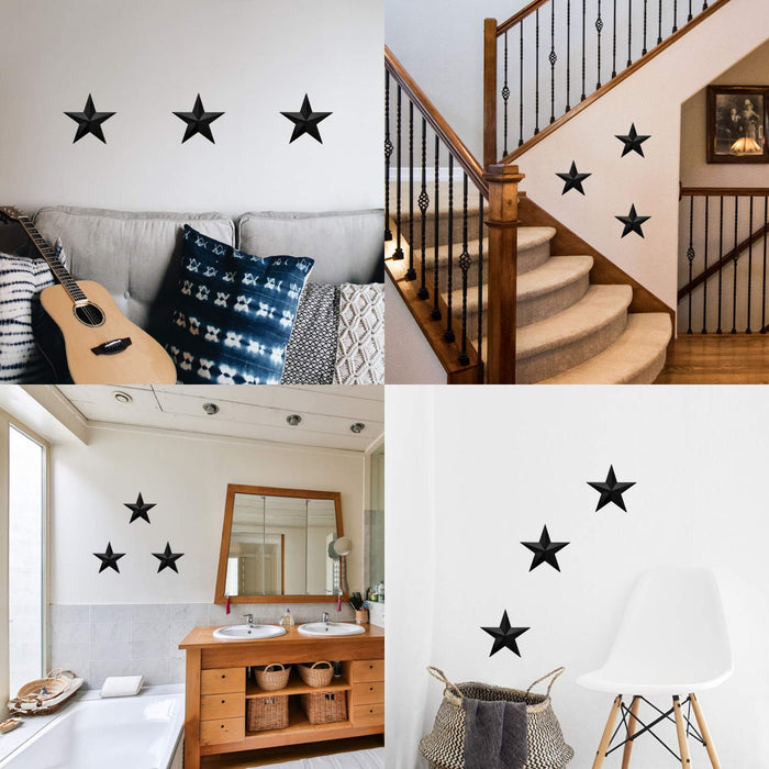 EcoRise Dark Bronze Barn Star – Star Wall Dcor, Metal Stars for Outside or Inside of House, Iron Texas Metal Star Rustic Vintage