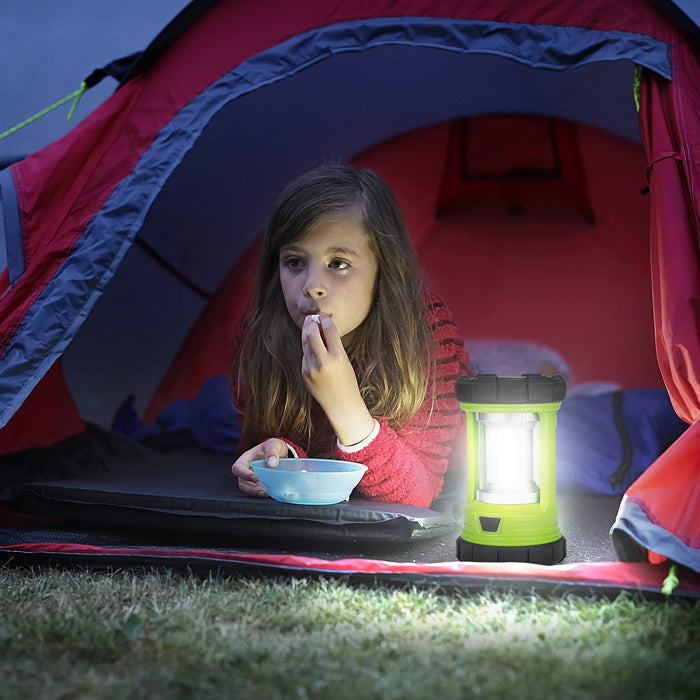 LED Camping Lantern USB Rechargeable, Upgrade Telescopic Rod Waterproof  Tent Light, 5 Light Modes Portable Ultra Bright Lantern Flashlight with  Base