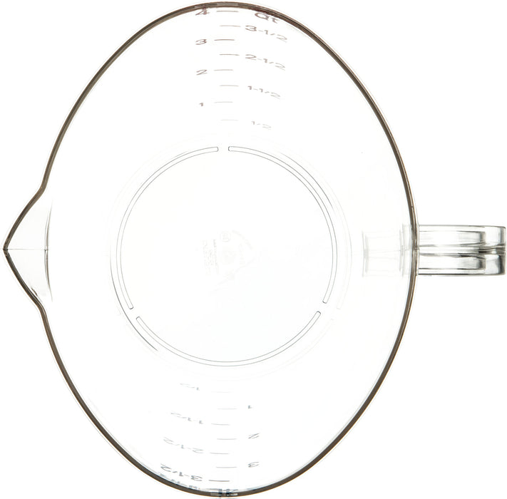 1/2 Gallon Clear Commercial Measuring Cup