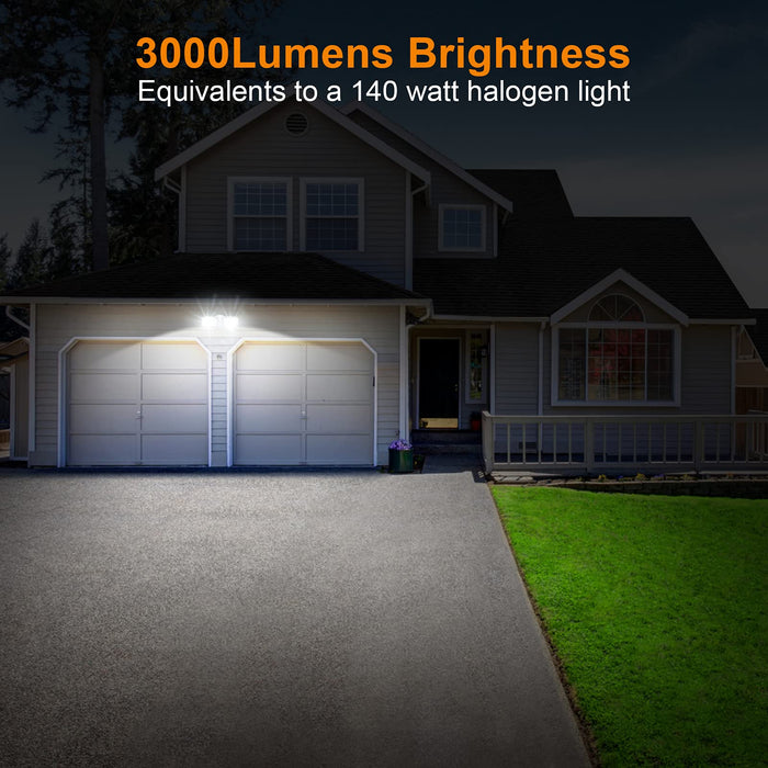 LEPOWER Pack 28W LED Flood Light Outdoor, 3000LM LED Security Light —  CHIMIYA