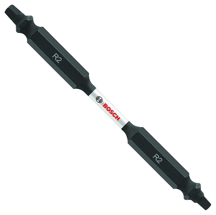 BOSCH ITDESQ23501 3.5 In. Square 2 Double-Ended Impact Tough Screwdriving Bit, 3.5" Large