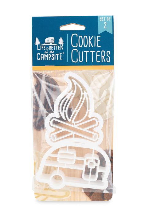 Camco 53369 Life Is Better at the Campsite Cookie Cutters - Perfect for Making Decorative Cookies