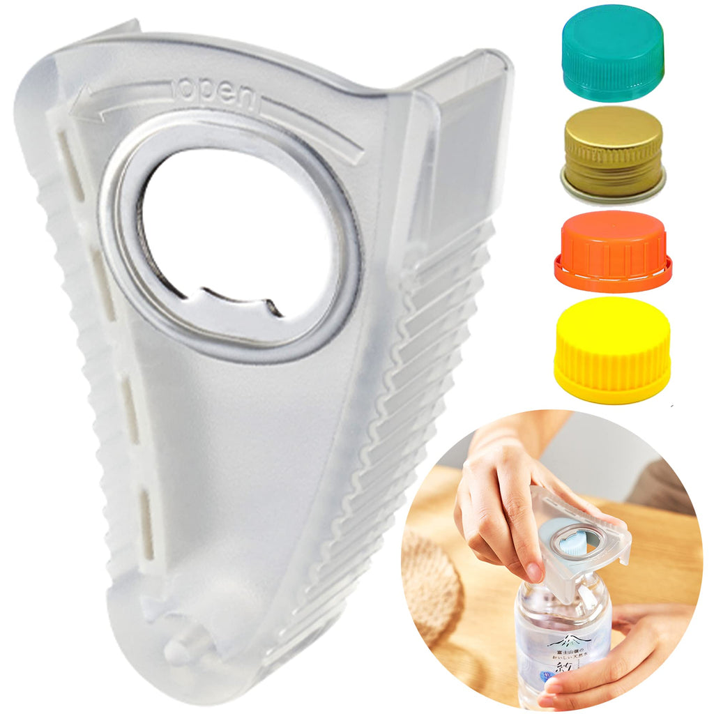 2-Pack Water Bottle Opener Twist Off Caps,Stick to Fridge with