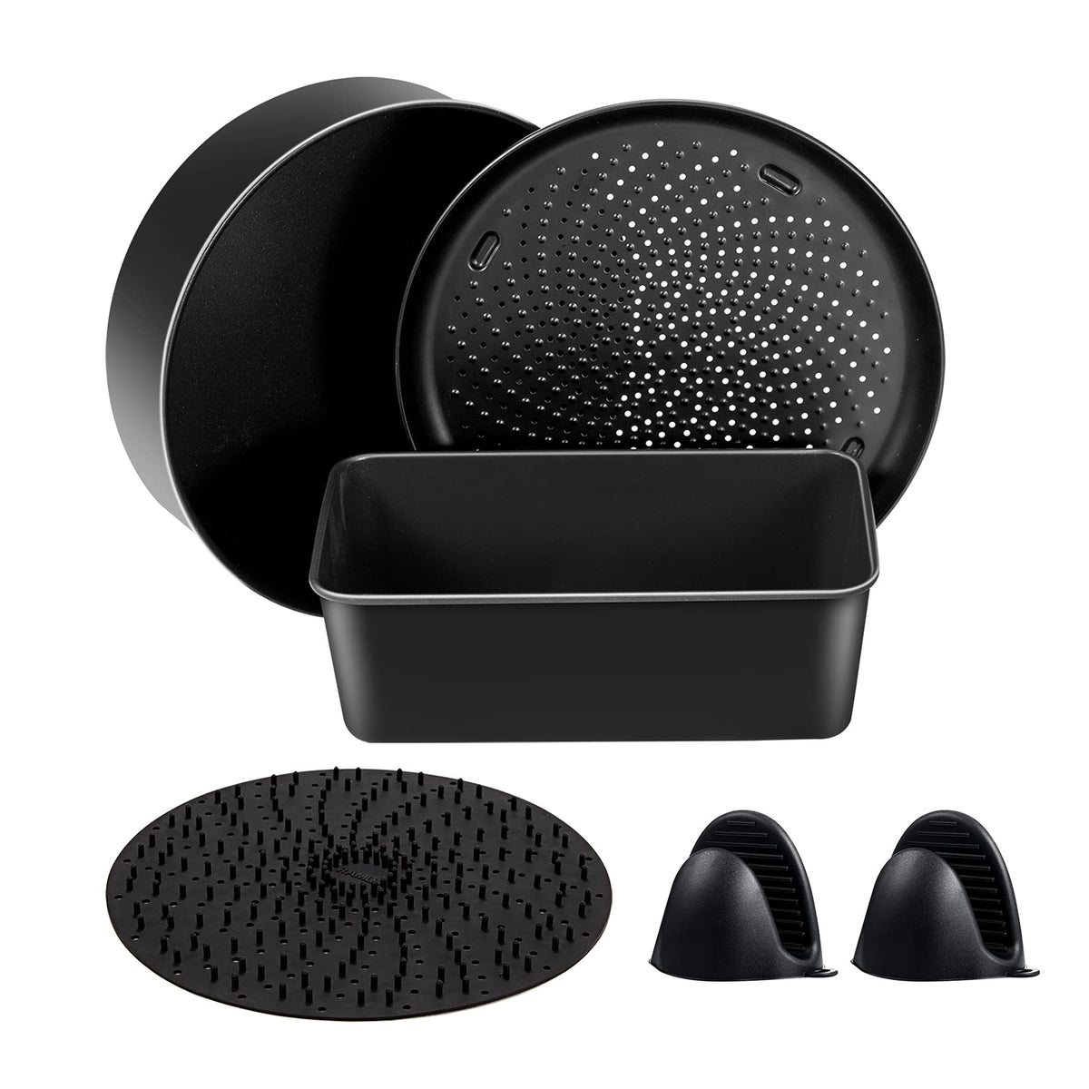 Esjay Cake Baking Pan Set Compatible with Ninja Foodi 6.5, 8Qt, Accessories  Compatible with Instant Pot 6, 8Qt, Air Fryer Accessories Cake Baking Pan