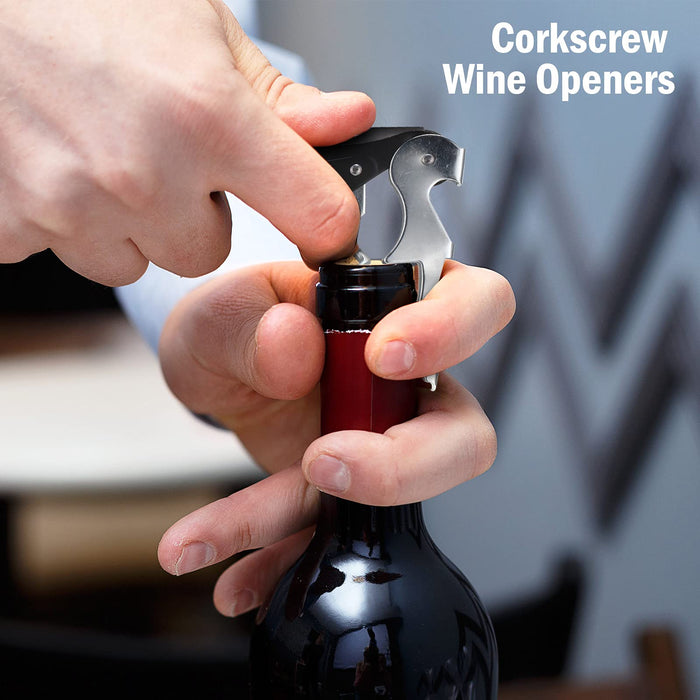 Wine Keys Opener Black Travel Corkscrew Wine Opener Waiter