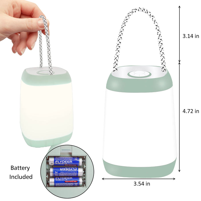 HOKOILN LED Camping Light 2 Pack Portable LED Tent Lantern 3 Modes