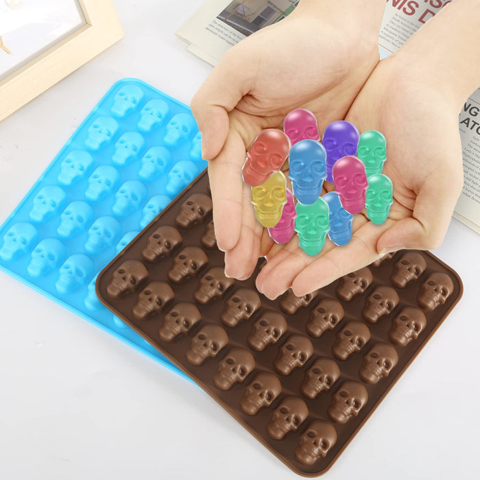 Dog Bone Candy Molds Silicone - Dog Treat Silicone Mold Blue Melting  Chocolate Molds Ice Cube Mini