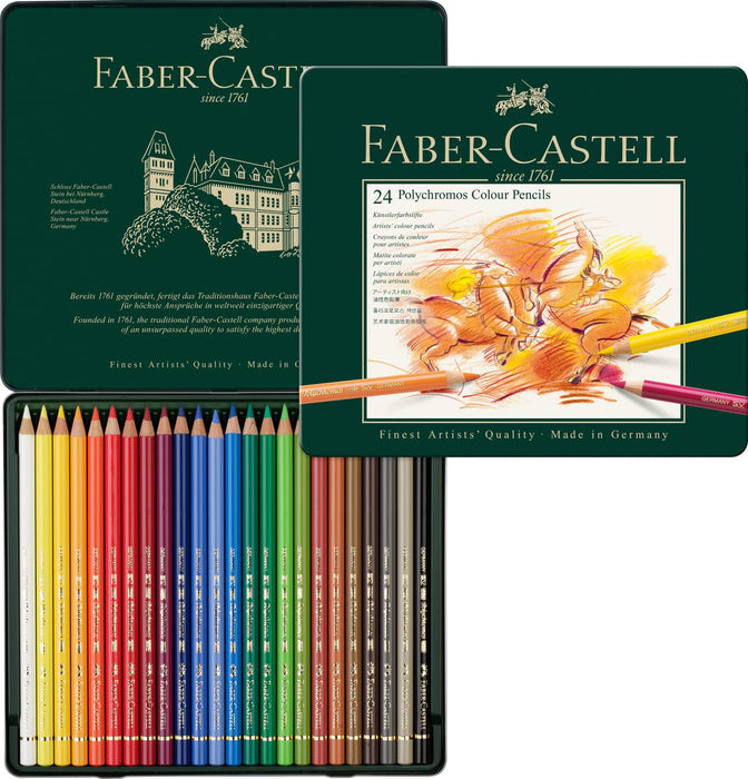 Faber-Castell Pitt Pastel Pencil Set (Set of 24)