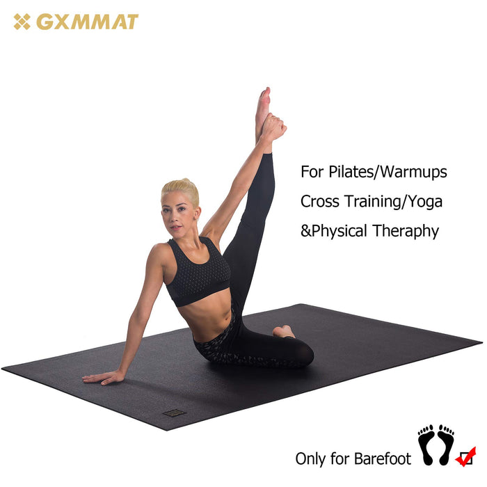Premium Large Yoga Mat 72X 48X 9Mm, Feel Free to Move, Non-Slip