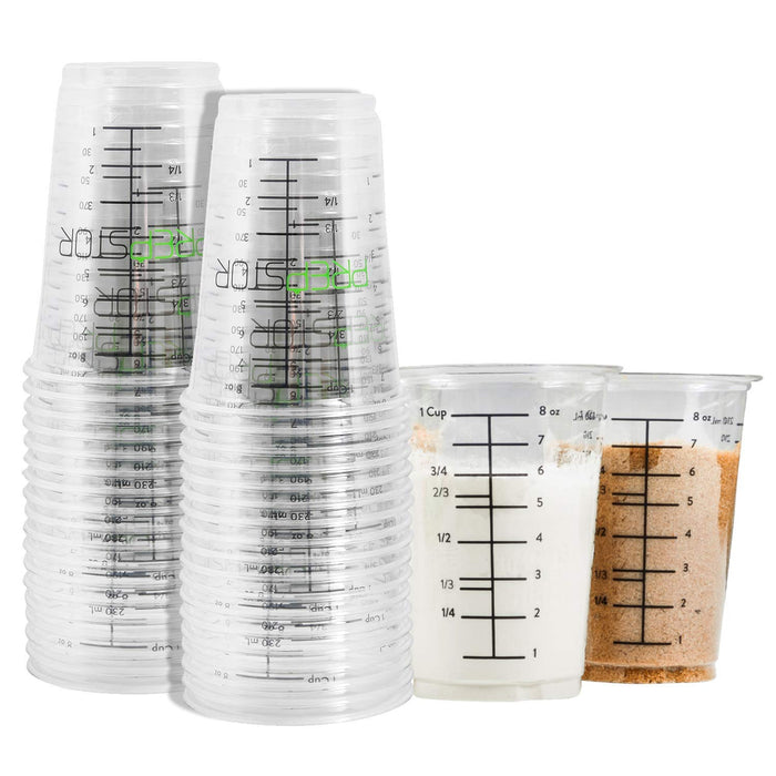 Good Cook Clear Measuring Cup with Measurements, 2-Cup (Pack of 3) 