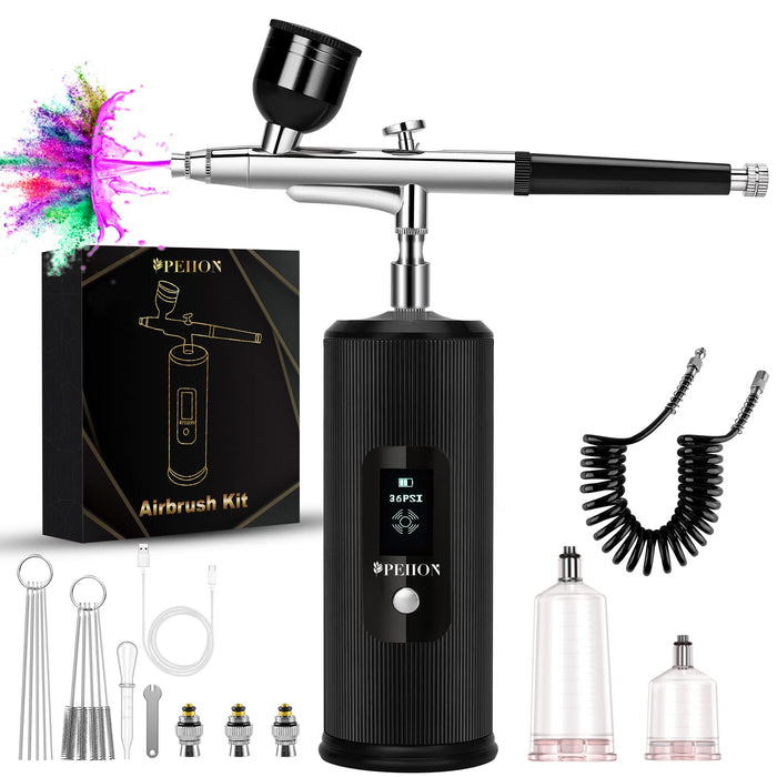 Upgraded Airbrush Makeup Machine Air Brush Guns Sprayer Rechargeable  Handheld Portable Cordless Airbrush for Makeup