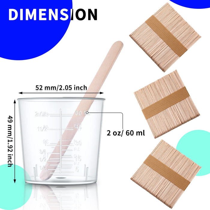 small plastic measuring cup 60ml