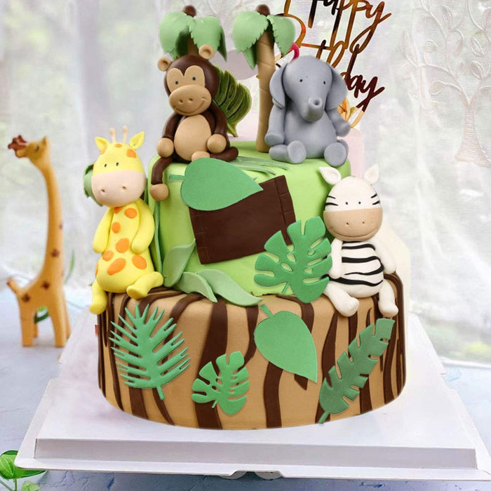 Tropical Jungle Border Leaves Edible Image, cake wrap, icing sheet! | Sugar  Fables