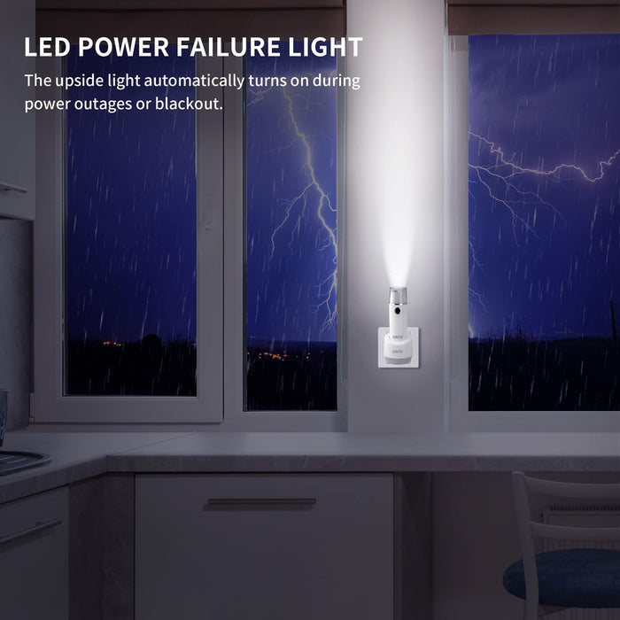 Power failure lights, Power outage night light, Power failure flashlight,  Rechargeable LED light