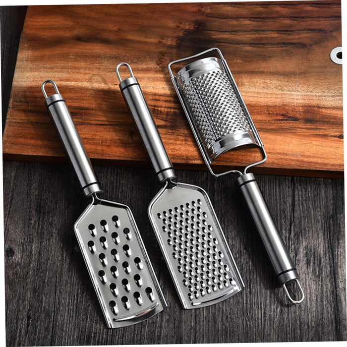 1PC Fruit Grater Shredder Chocolate Grater Stainless Steel Practical Cheese