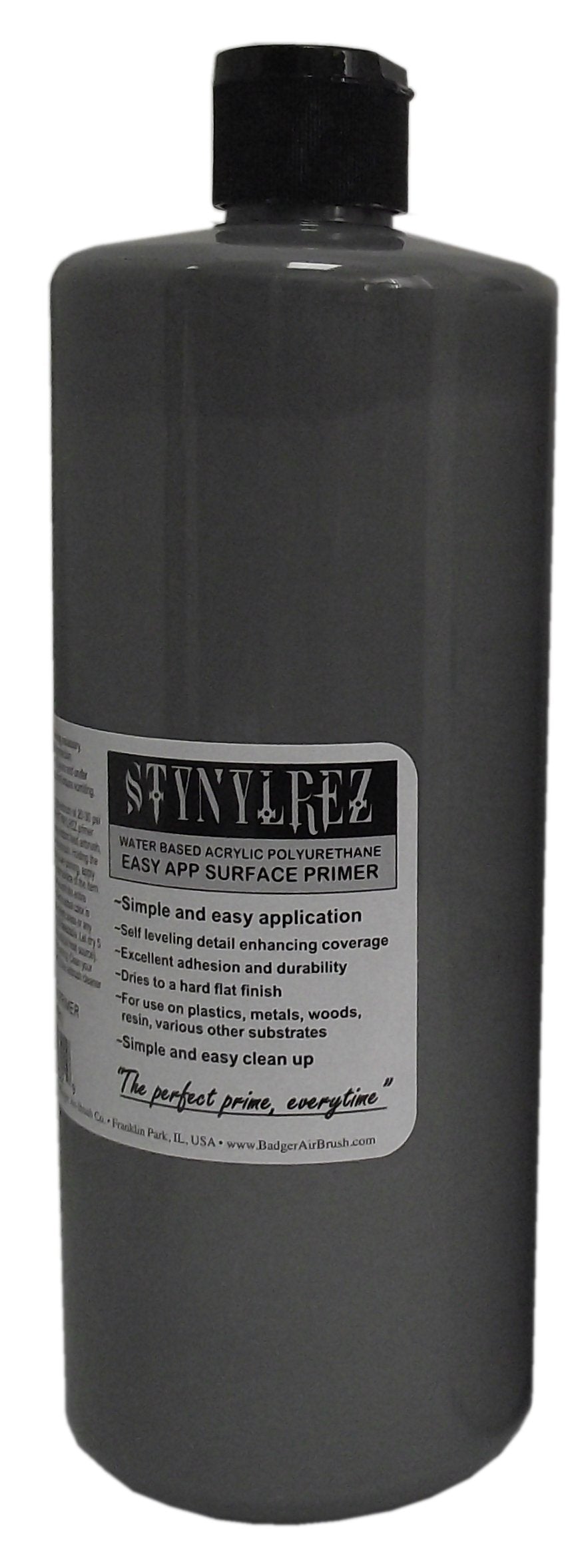 Badger SNR416 Stynylrez Airbrush Primer 6 Tone Pack - 4Oz. / 120ml 