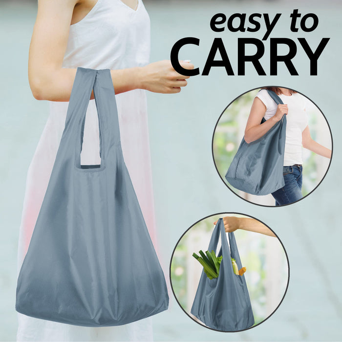 Uniques Kithen 5 Pak 50 Pound Reusable Groery Bags Reusable Bags With Handles Washable Reusable Shopping Bags Foldable