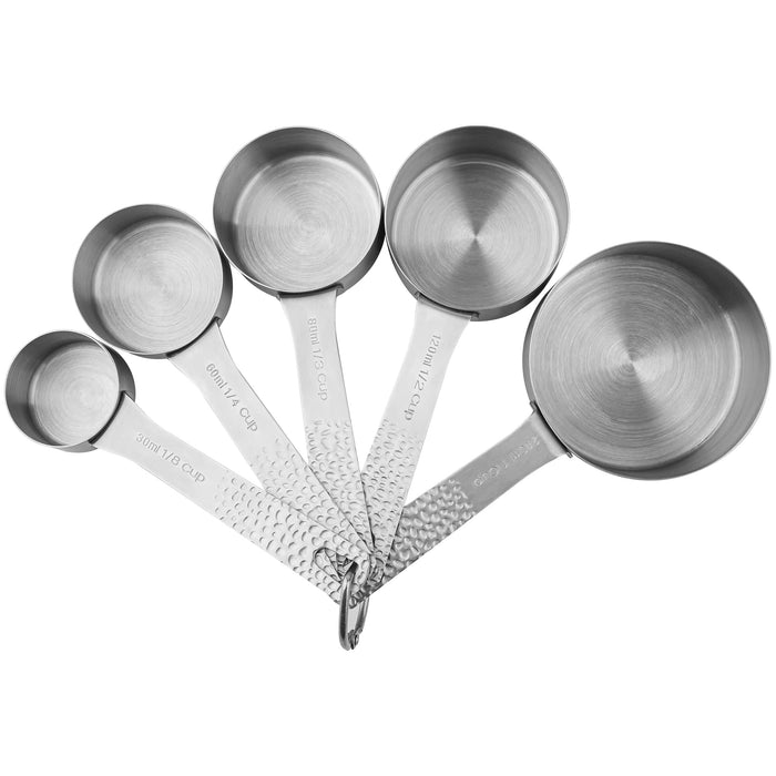 Measuring Cups, 18/8 Stainless Steel Measuring Cups, 1/8 Cup, 1/4