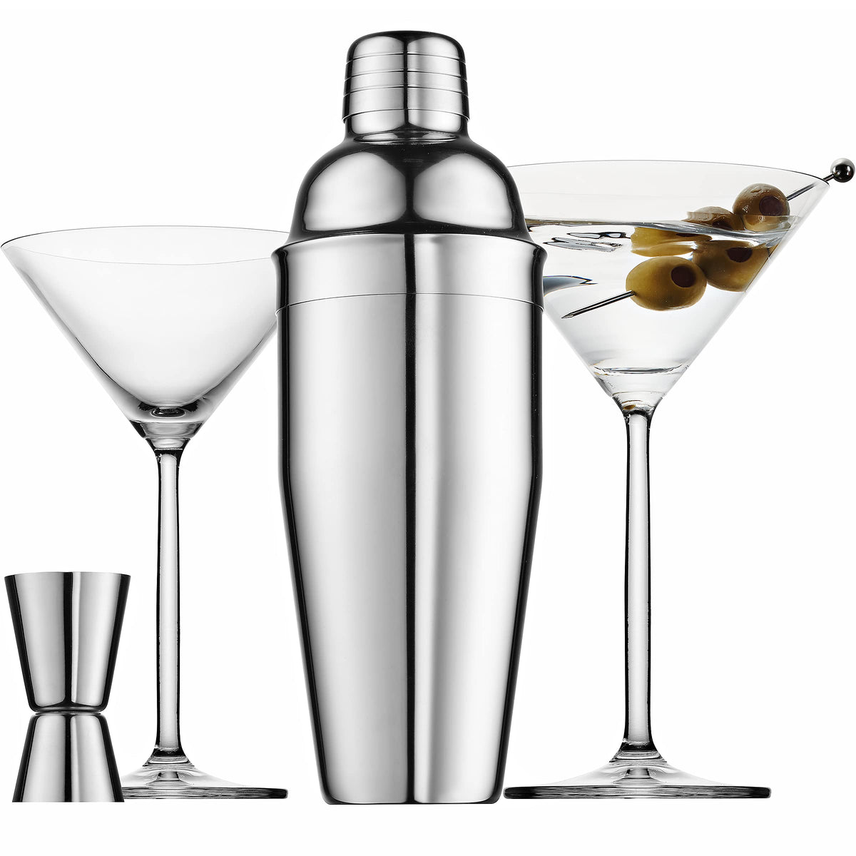 Godinger godinger Martini glasses, cocktail glasses, Italian Made Martini  glass - 8oz, Set of 4