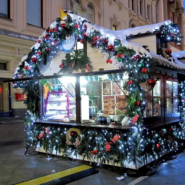 LED Christmas Lights Indoor Outdoor, 76 Feet 200 LED 8 Modes Fairy Str —  CHIMIYA