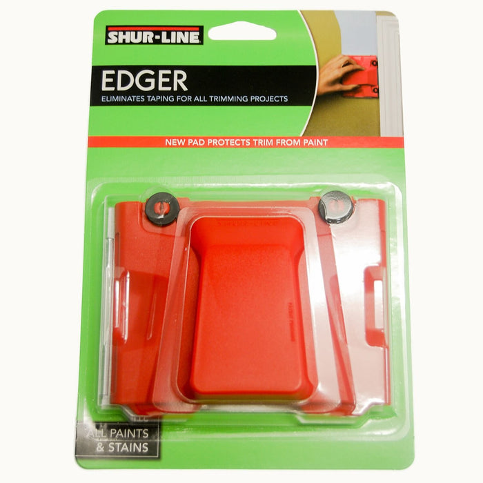 Shur-Line 2000863 00100 Paint Edger with 2 Guide Wheels, Red