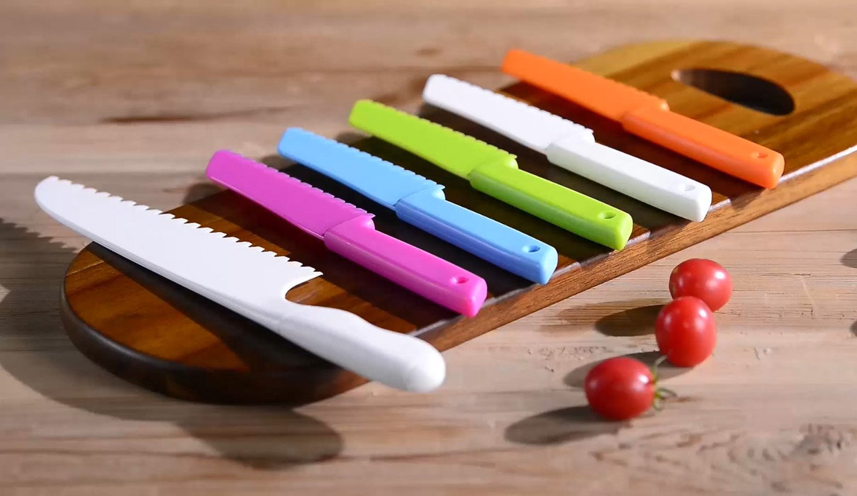 ONUPGO Kid Plastic Kitchen Knife Set, 4-Piece Plastic Knife Set - Chef —  CHIMIYA