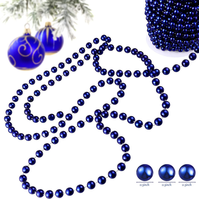 Christmas Tree Beads Artificial Pearls Beads Garland Plastic Beads